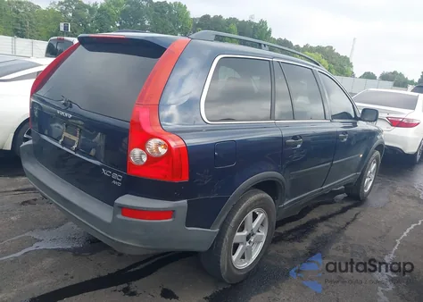 2004 Volvo Xc90 2.5T Awd z USA, uszkodzony, nr VIN YV1CZ59H741120316